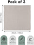 Muslin Swaddle Blankets for Newborn, 3 Pack Breathable Soft Receiving Blanket, Large 38 x 40 inches Swaddle Wrap Burping Clothes, Essentials Infan...