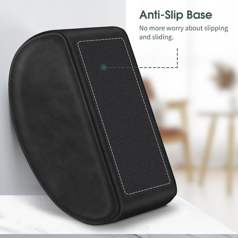 Large Remote Control Holder with 5 Compartments, KENOBEE Anti-slip Desktop Caddy Storage Organizer for Phone, Remote Controllers, Office Supplies,...