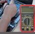 Digital Multimeter with Ohm Volt Amp and Resistance Diode Voltage Tester Meter...