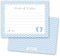 MyExpression.com 48 Cnt Blue Baby Feet Footprint Advice Cards...