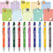 20 Pcs Christian Gifts Set Bulk Bible Verse Pens Sticky Notes Scripture Ballpoint Quote Cute Religious Note Pads for Nurse Teachers Office (Christ...