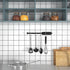 Paper Towel Holder, Self Adhesive or Screw Mounting, Black Wall Mount SUS304 Stainless Steel Paper Towel Holder Under Cabinet for Kitchen, Counter...