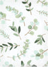 Hudson Baby Unisex Baby Cotton Flannel Burp Cloths Bundle, Eucalyptus, One Size...