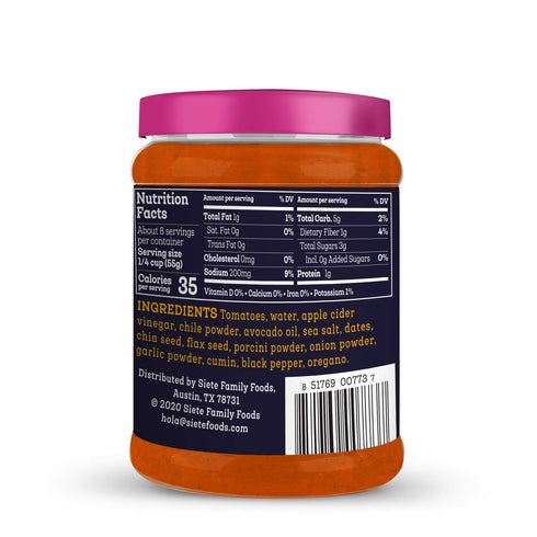 Siete Family Foods Red Enchilada Sauce, 15 OZ...