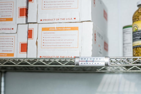 San Jamar THDLRFG Refrigerator/Freezer Thermometer...