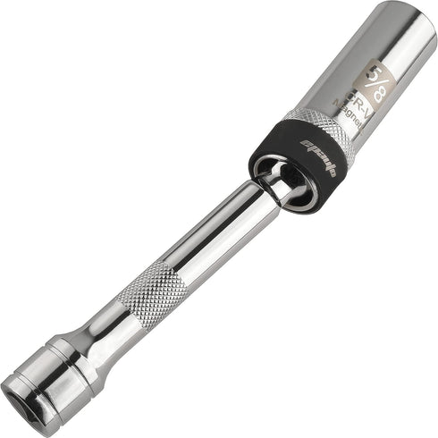 EPAuto Swivel Magnetic Spark Plug Socket, 6 point 5/8-inch x 6-Inch...