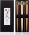 Heim Concept 5- Pairs Bamboo Chopsticks Reusable Chinese Korean Japanese Chopsticks Natural Wood Chop Stick...