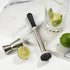 True Grind Muddler for Cocktails & Mixed Drinks, Fruits, Spices, Herbs, and Sugar Cubes Crusher, Home Bar Accessories, Bartender Tools, 8.5", Set ...