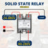 Solid State Relay SSR-25AA, AC to AC, Input 80-280V AC Output 24-480V AC,for Industrial Automation Devices...