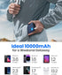INIU Portable Charger, USB C Slimmest & Lightest Triple 3A High-Speed 10000mAh Power Bank, Flashlight Battery Pack Compatible with iPhone 15 14 13...