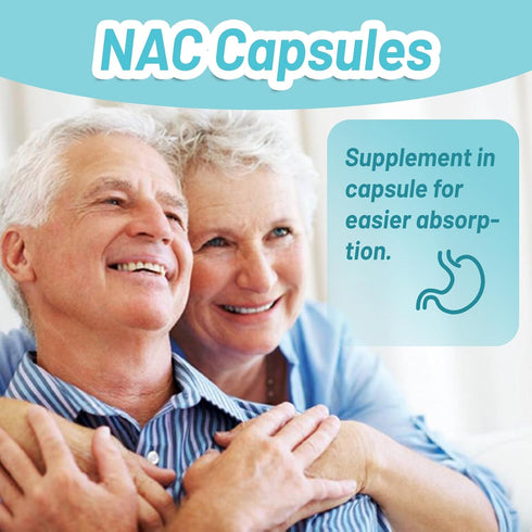 NAC Supplement, N-Acetyl Cysteine Capsules 800mg, N-Acetyl Supplement with Milk Thistle 200mg, Antioxidant Support, Vegan, GMOs-Free, NAC 90 Count...