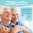 NAC Supplement, N-Acetyl Cysteine Capsules 800mg, N-Acetyl Supplement with Milk Thistle 200mg, Antioxidant Support, Vegan, GMOs-Free, NAC 90 Count...
