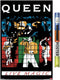 Trends International Queen - Live Magic Wall Poster, 22.375" x 34", Premium Poster & Clip Bundle...