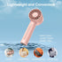 Portable Fan, Mini Handheld Fan with 3 Adjustable Speeds, 2600mAh Handheld Fan with 3-16H Usage Time and Newly Upgraded Motor, Small Lash Fan for ...