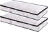 Vieshful 2 Pack Underbed Storage Bags, 40L Foldable Clothes Organizers Storage Containers, Zippered Closet Organization and Storage Bins for Comfo...
