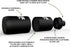 Smoke Trap + | Personal Air Filter (Sploof) - Smoke Filter With Long Lasting 500+ Uses with Easy Exhale - (Black)...