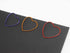 Cute Heart Paper Clips Purple Paperclips, Gift Idea (Purple, 50 Pack)...