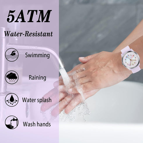 SOCICO Nurses Watch for Nurses, Doctors, Medical Professionals, Students, Easy to Read Dial, 50M Waterproof Women's Men Medical Analog Watch with ...