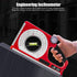 Engineering Inclinometer, Portable Universal Slope Measuring Ruler Multifunction Angle Meter Gauge, Dual Scale Rotary Pitch Finder with Level Vial...