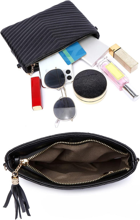 AMELIE GALANTI womens small crossbody strap handbag bag,Soft Leather Fabric Delicate Durable Fashion Design...