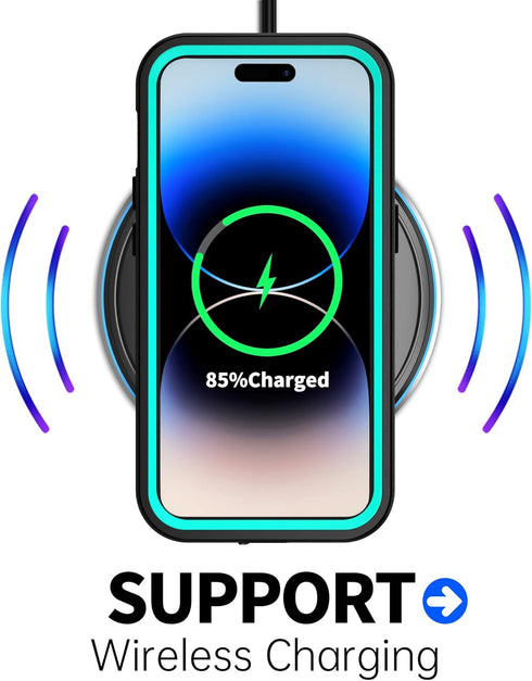 BEASTEK Waterproof iPhone 14 Pro Max Case Shockproof Dustproof IP68 Underwater, NRE Series with Built-in Screen Protector Full Body Anti-Scratch C...