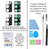 2PCS for Galaxy note 20 Back Rear Camera Lens Glass Replacement kit, ASDAWN Back Lens Glass for Samsung Galaxy note 20 6.7 inches All Carriers wit...