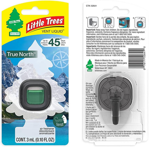 LITTLE TREES Car Air Freshener. Vent Liquid Provides Long-Lasting Scent for Auto or Home. Add a Splash of LITTLE TREES to your Vent. True North, 4...