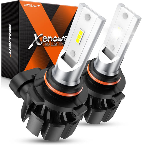 SEALIGHT H10 9140 9145 LED Fog Light Bulbs or DRL, 13,000 LM 600% Super Brighter H10 Fog Lights Led Bulb, 6500K Cool White 9040 9140 Led Fog Light...
