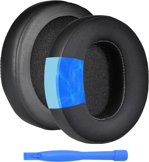 Ear Pads Replacement for Razer Kraken V3 / Razer Kraken V3 Pro Gaming Headset by MMOBIEL - Cooling Gel Ear Pad Cushions - Earpads Replacement - Bl...