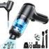 Mini Handheld Vacuum Cordless, Portable Car Vacuum Cleaner Rechargeable, 3 in 1 Dust Buster & Air Blower & Hand Pump Small High Power Vacuum for H...