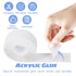 PVC Caulk Strip for Bathtub, 1.5Inch Wide, 10.5Ft Length Self Adhesive Waterproof Sealing Caulking Tape, Edge Protector, Decorative Sealant Trim f...