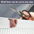 Kathfly 1 Roll Wire Shelf Liner Shelf Covers for Wire Shelving Waterproof Non Adhesive Refrigerator Pantry Wire Shelf Plastic Mats for Kitchen Cab...