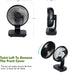 Portable Air Conditioners Fan, 4 Speeds Quiet Portable Air Cooling Fan, Strong Airflow, Manual Tilt Adjustment, Portable Swamp Cooler Fan for Indo...