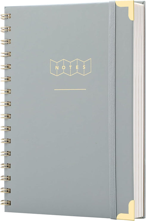 Hardcover Spiral Notebook College Ruled Notebook Journal A5 Small Spiral Notebook 5x7 160 Pages Spiral Notebooks for Work Aesthetic Note Taking No...