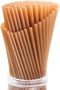 100pcs Sugarcane Straws, 8 Inch Sturdy Biodegradable Plastic Free Eco-Friendly Compostable Smoothie Drinking Straws for Home Restaurant Beach Part...