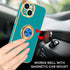 BENTOBEN Compatible with iPhone 15 Case, Phone Case iPhone 15, Slim Fit 360° Ring Holder Shockproof Kickstand Magnetic Car Mount Supported Non-Sli...