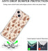 Brown Gingerbread Christmas Trees Case Compatible with iPhone 15 Plus, Cute Christmas Festival Case for iPhone 15 Plus, Cool TPU Bumper Phone Case...