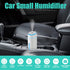 Small Humidifiers for Bedroom Nightstand Room 400ML USB Humidifer Plant Cool Mist Humidifier Easy Clean Travel Mini Portable Personal Desk Car Qui...
