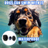 2pcs Dog Collar Holder for AirTag, Waterproof Dog Collar Holder Anti-Loss Soft Silicone Protective Case Cover for Pets Dog Cats Compatible with Ap...