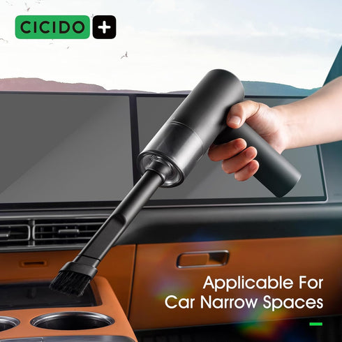 Handheld Vacuum Cleaner Cordless, Mini Portable Car Vacuum, Foldable Vacuum for Keyboard, Car, Office, Home Pet Hair, Travel Cleaning, USB Recharg...