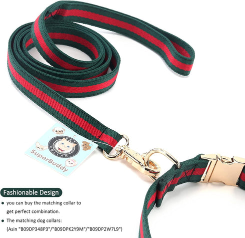 Premium Dog Leash with Luxury Style, Soft Durable Dog Leashes, Walking Training Leash for Small Medium Big Large Dogs...