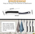Hard Bristle Crevice Cleaning Brush - 6+1Pcs Multifunctional Gap Cleaning Brush to Clean Narrow Spaces, Corner Cleaning Brush for Bathroom Kitchen...
