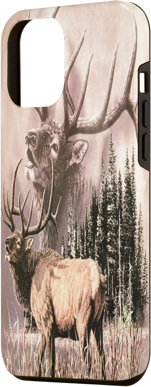 iPhone 14 Pro Max American Elk Hunter Dad Case Camo Deer Elk Buck Case...