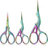 3-Piece Stork Stainless Steel Crane Design Sewing Scissors - Embroidery, Tailor & Dressmaker Shears for Sewing, Craft & Everyday Use...