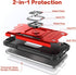 for iPhone SE 2020 Case with Screen Protector,Shockproof Drop Test Cover with Car Mount Kickstand Lightweight Protective Case for iPhone 6/6s/7/8/...