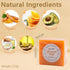 CACASO 3 Pcs Turmeric Soap Bar,Turmeric Face Soap,Gentle Soap for Face & Body,Turmeric Skin Soap,Natural Handmade Ginger Soap...