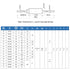 SF70E-73 Degree Metal Thermal Cutoffs Thermal Fuse 10A 250V for Motor Transformer Electric Industrial Home Appliance 10Pcs...