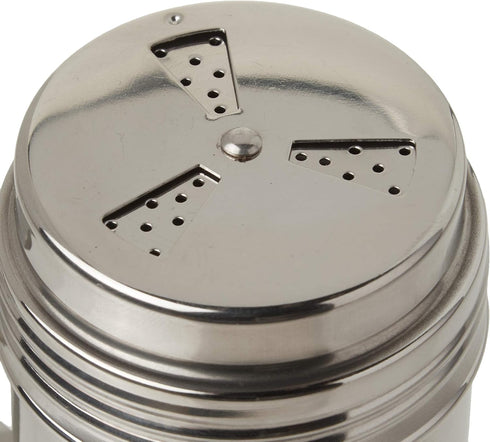 Tablecraft, 10 oz, Silver Stainless Steel Dry Rub Shaker with Handle, 10-Ounce...