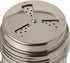 Tablecraft, 10 oz, Silver Stainless Steel Dry Rub Shaker with Handle, 10-Ounce...