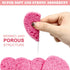 50 Count Compressed Facial Sponges with a Portable Storage Case,Natural Cellulose Spa Heart Shape Face Sponge for Daily Deep Cleansing Exfoliating...
